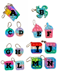 Pop It Keychains - Assorted