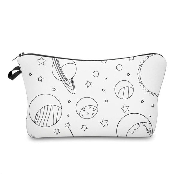 Kid Friendly Coloring Pouch - Outerspace