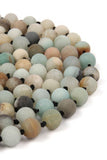 Multicolor Natural Stone Hand Knotted Long Necklace