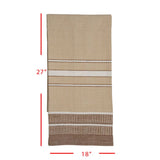 S/4 Embroidered Cross Tea Towels