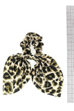 Leopard & Floral Tail Scrunchies - Set of 3